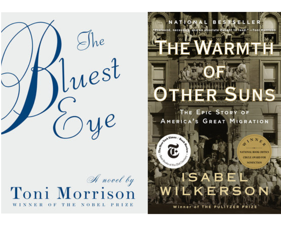 The Bluest Eye and The Warmth of Other Suns Book Club Pairing