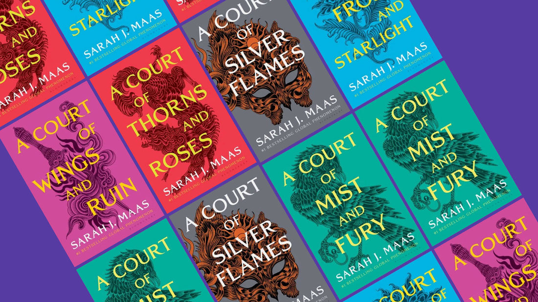 Collage of ACOTAR books