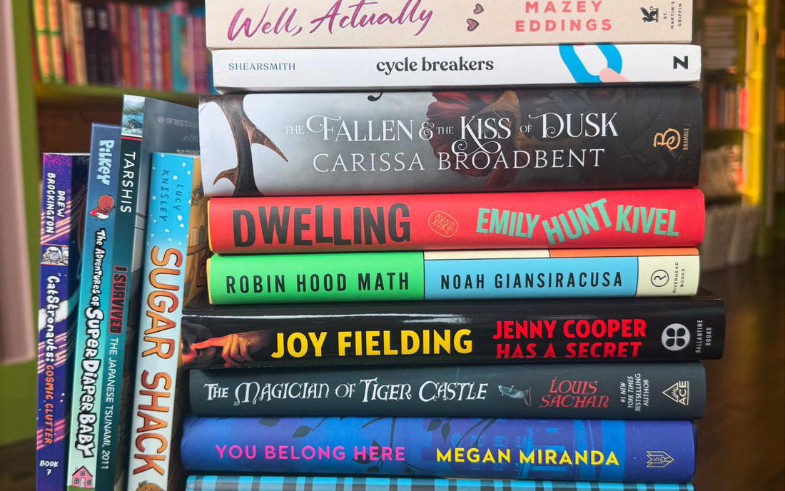 Stack of Books released in August 2025