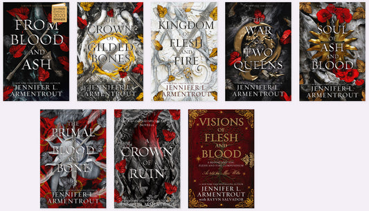 Blood and Ash series book covers