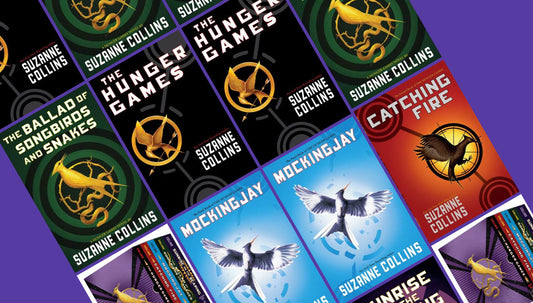 Hunger Games book cover collage