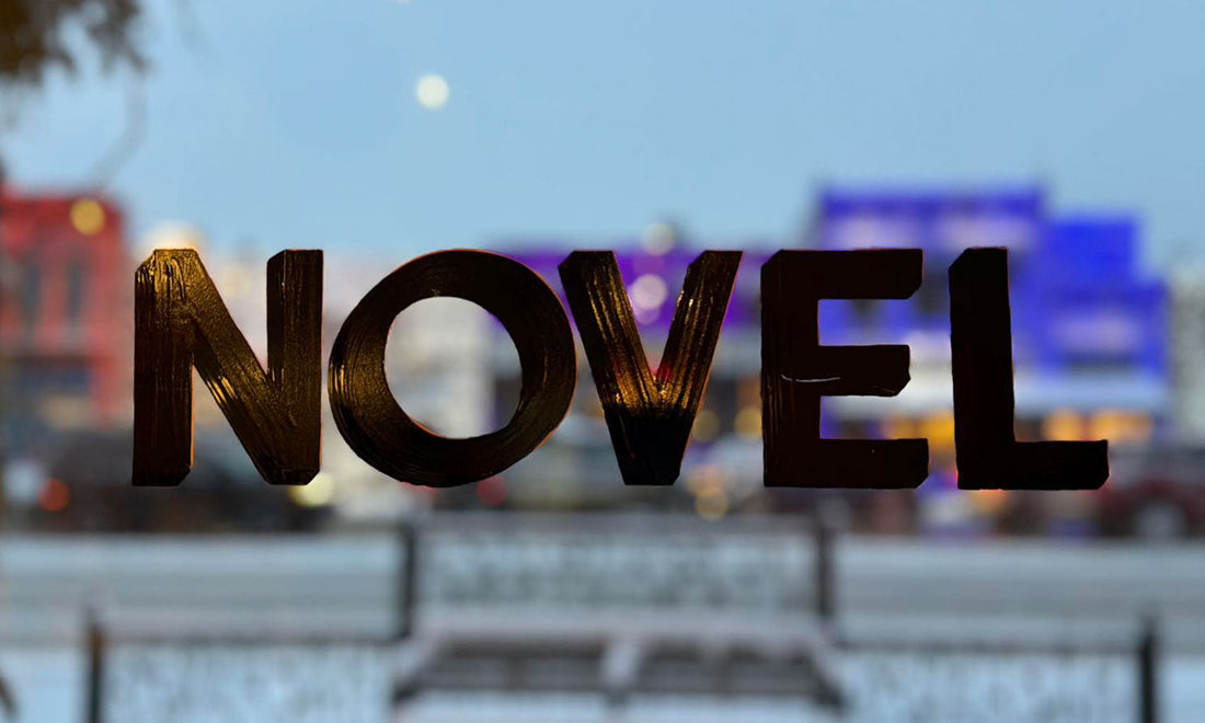 Novel: A Book & Sandwich Shop window