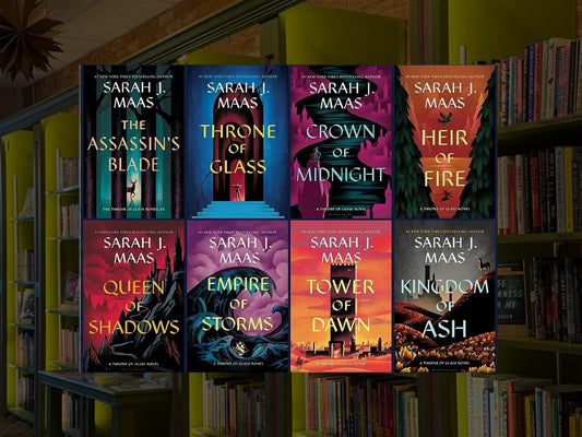 Throne of Glass series book covers