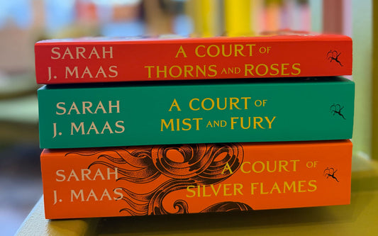 ACOTAR book stack