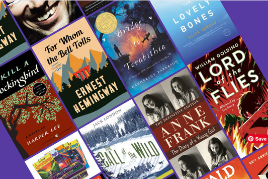 Collage of banned book covers