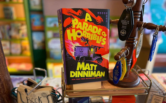 A Parade of Horribles display at Novel in Rochester, MI