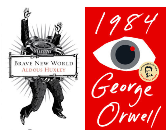 1984 and Brave New World Banned Book Club